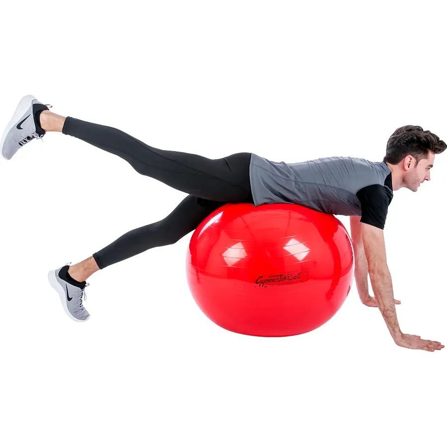 Ledragomma | Original Pezziball 75 cm Jumppapallo | Punainen 