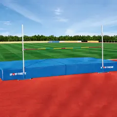 Korkeushyppypatja 4 x 2,5 x 0,5 m Pehme&#228; korkeushyppypatja