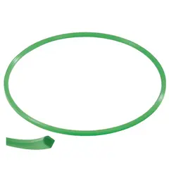 Gymnastikkring Pvc 80 cm | Gr&#248;nn 80 cm flat ring med kant-profil