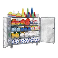 Shelved Trolley Standard Incl. additional railing