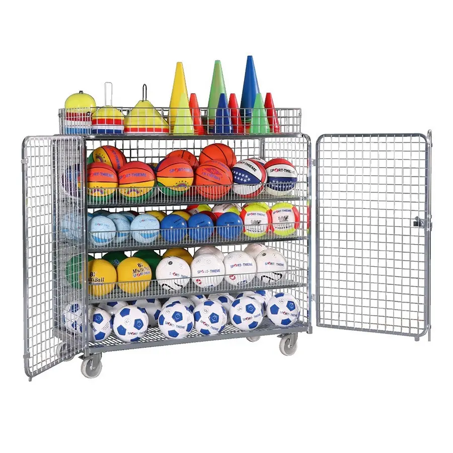 Shelved Trolley Standard Incl. additional railing 