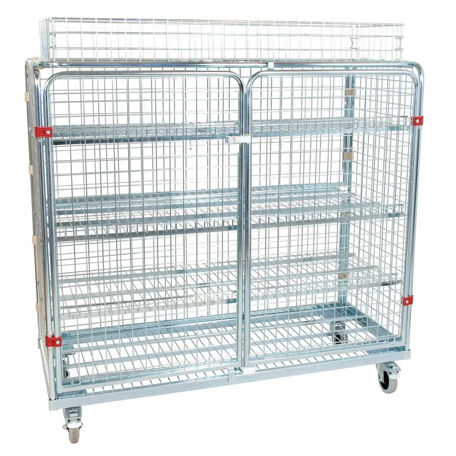 Shelved Trolley Standard Incl. additional railing 