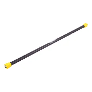 Vektstav | Steel Weighted Bar | 5 kg Gul | Vektstang