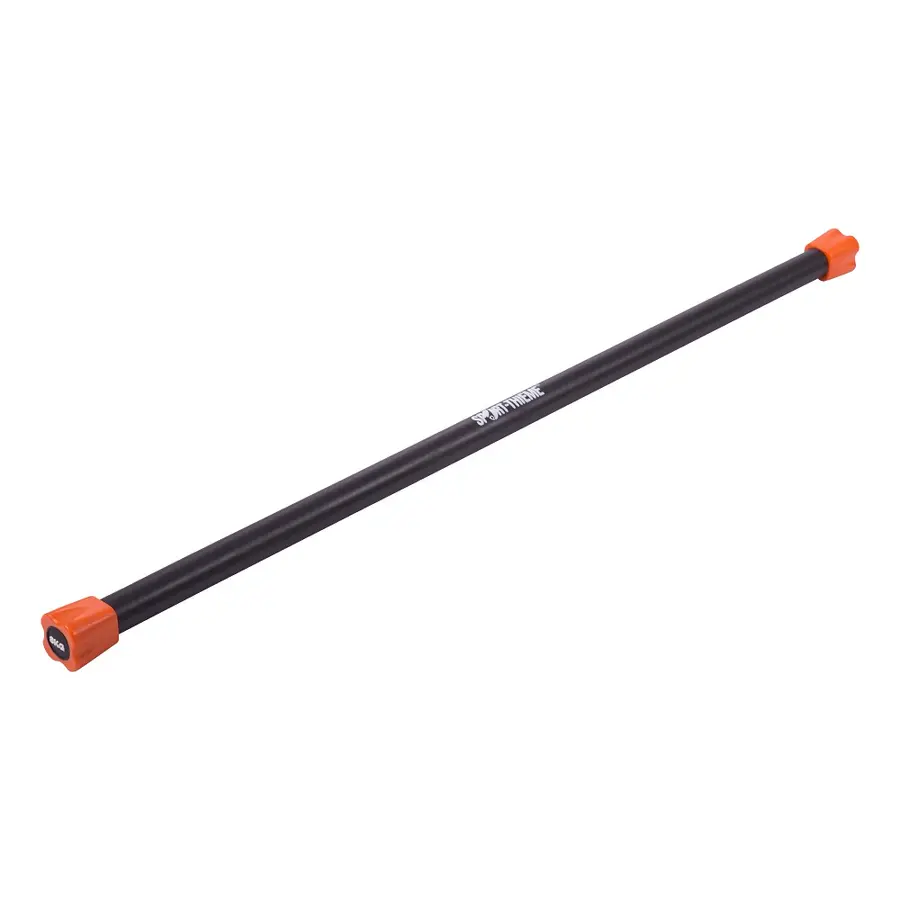 Vektstav | Steel Weighted Bar | 8 kg Oransje | Vektstang 