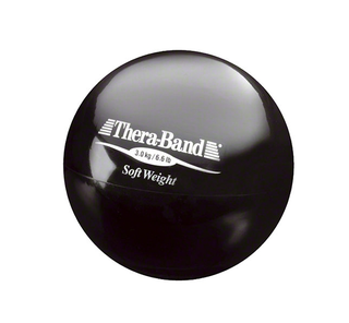 Thera-Band&#174; Weighted Ball Black, 3 kg