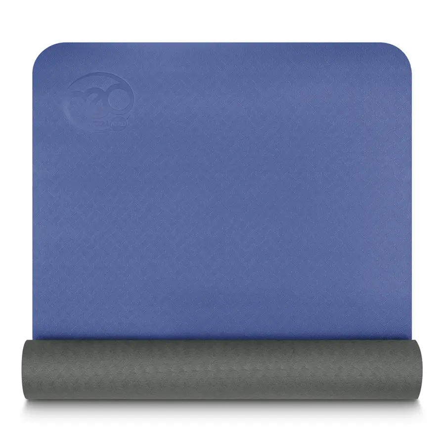 Yoga-Mad Evolution Yogamatte - 12 matter 183 x 61 x 0,4 cm | Blå 