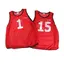 Mesh vest Youth set Number from 1-15 