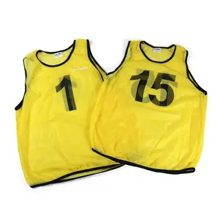 Mesh vest Youth set Number from 1-15