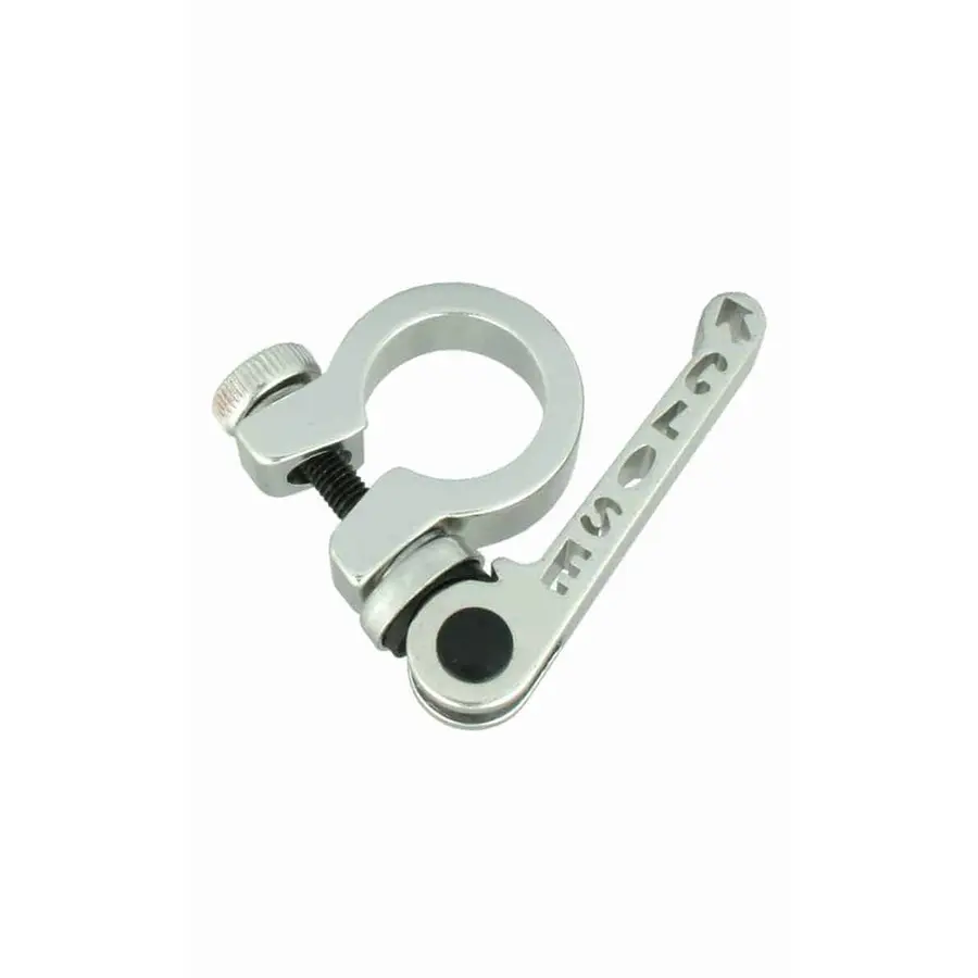 QU-AX QR Seat clamp, silver, 25,4m 