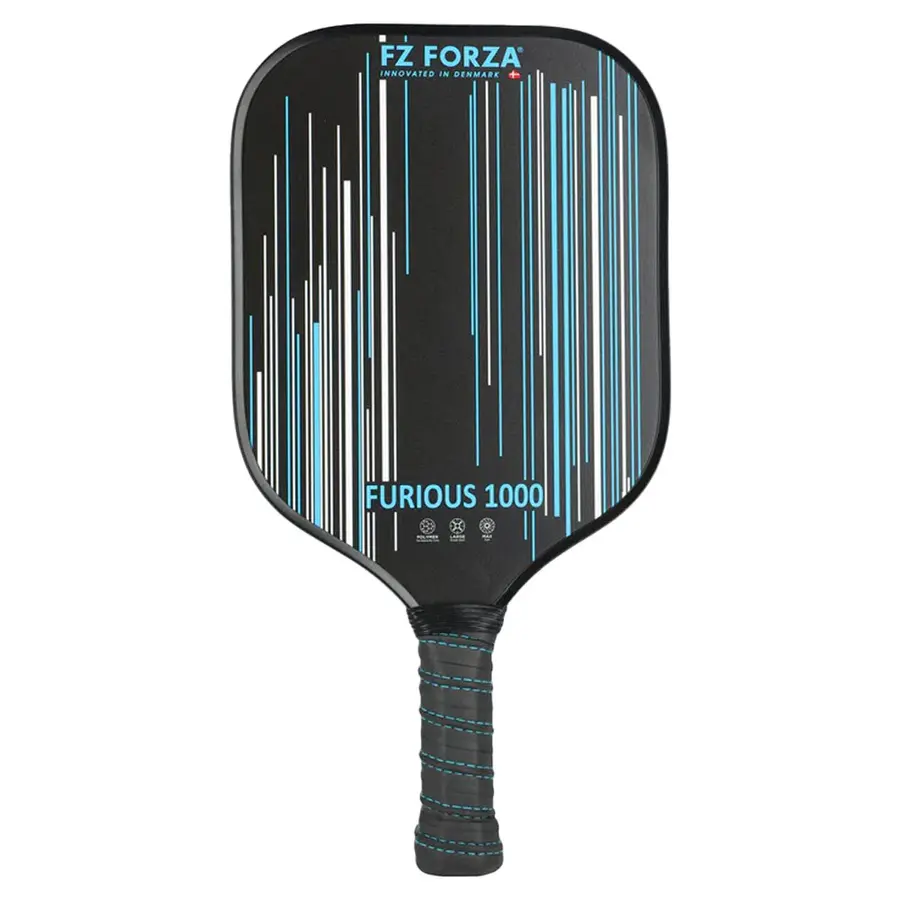 FZ Forza | Furious 1000 Pickleball-maila 40 cm | 215 g | Musta 