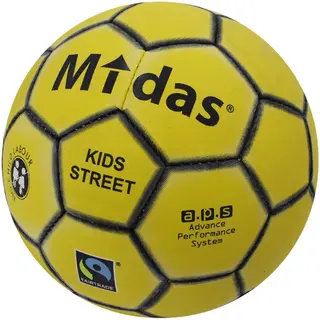 Midas | Kids Street Soccer Jalkapallo Koko: 4 | Keltainen/Musta