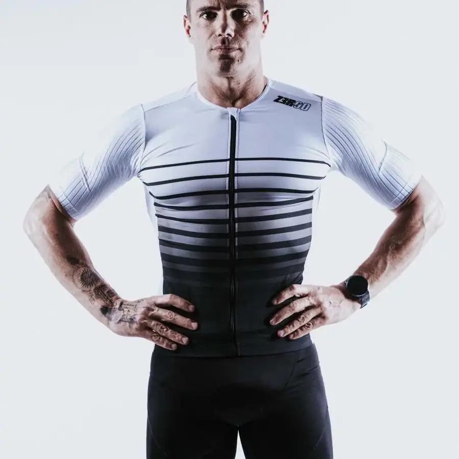 Zerod | Racer TT-Singlet Man S Faded Mariniere 