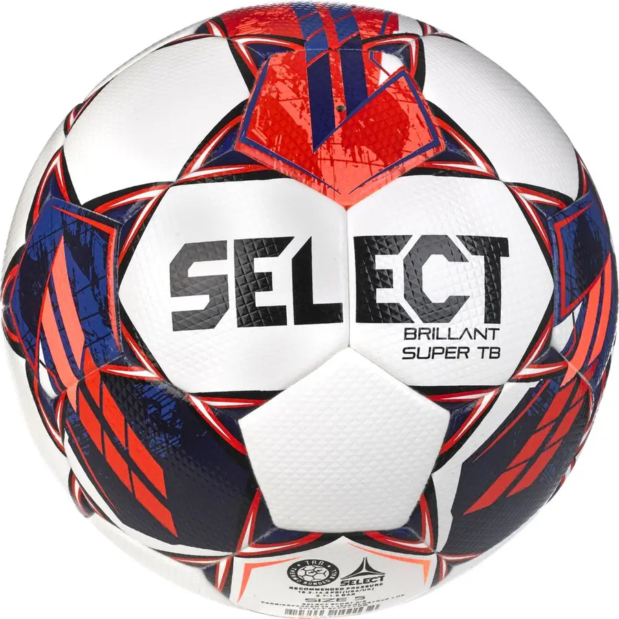 Fotball Select Brillant Super TB V23 FIFA Quality Pro Matchball | Hvit/rød 