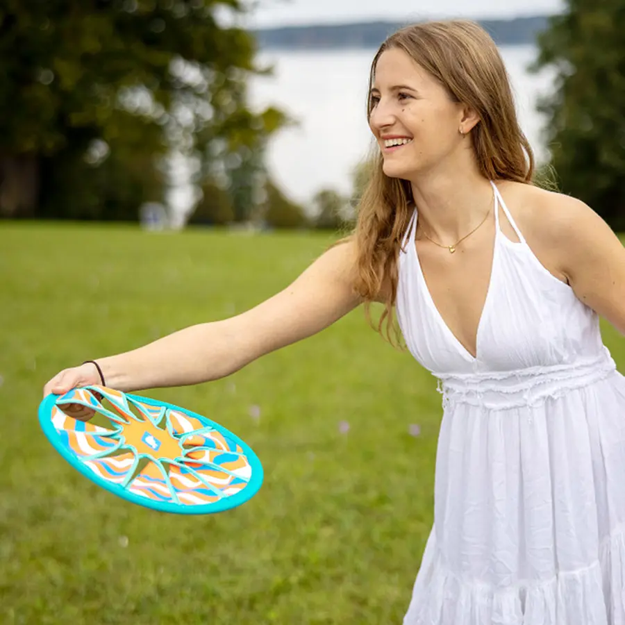 Neopren Frisbee Til lek i vann eller på land 