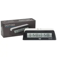 DGT 1001 chess clock black