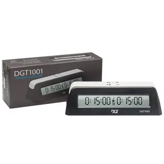 DGT 1001 chess clock black