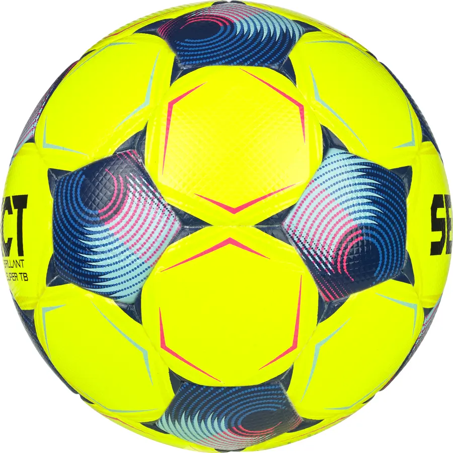 Fotball Select Brillant Super TB V25 FIFA Quality Pro Matchball | Gul/Blå 