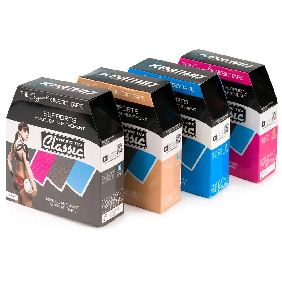 Kinesio | Tex Classic Kinesioteippi Musta | 31,5 m x 5 cm 