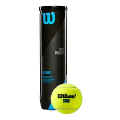 Wilson&#174; | Tour Premier Tennispallot 4 kpl | ITF-hyv&#228;ksytty