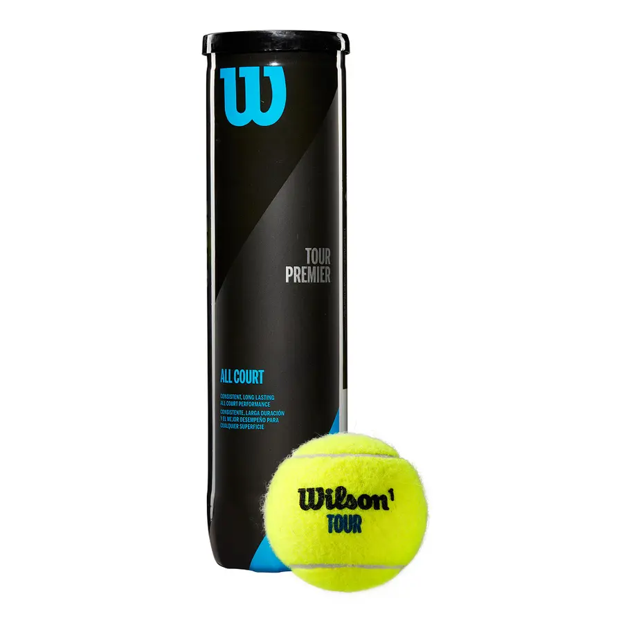 Tennispallot Wilson Tour Premier 4 kpl 