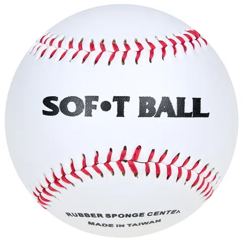 Sport-Thieme | Baseball Safety Soft 7,26 cm | 140 g | Valkoinen