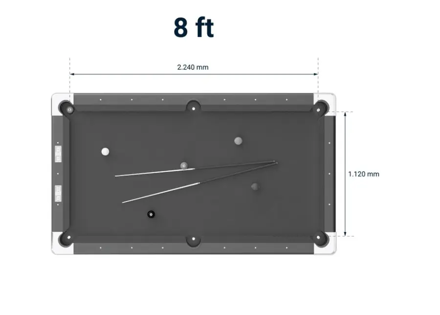 Automaten Hoffman® Club Pro" Pool table 8 fot 