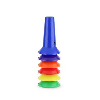 Set of 48 Flow Markers Cones 16 cm