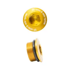 Q-Axel Adjustment Cap M20x1.0, Gold