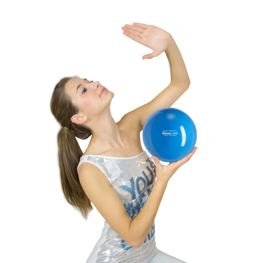 RG Ball Ritmic 18,5 cm | 280 gr | Blå Treningsball til rytmisk gymnastikk 