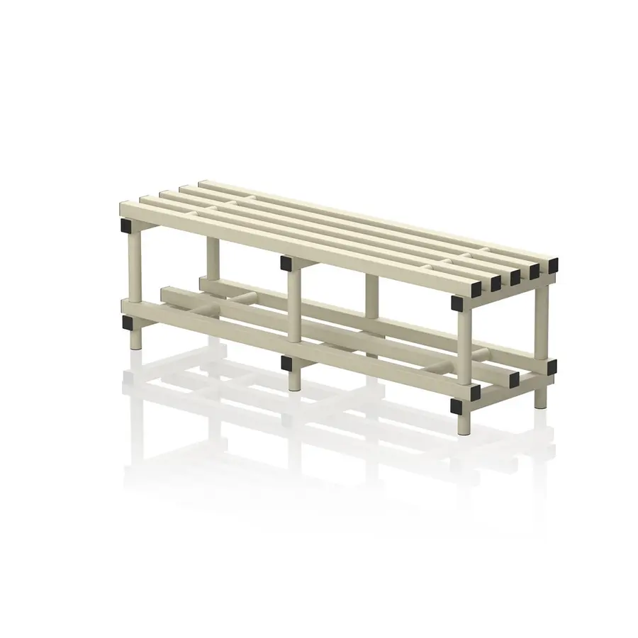 Single benches 150 cm Cream 45 cm 