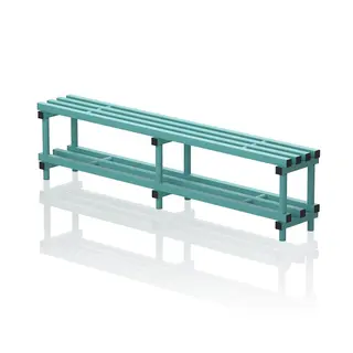 Single benches 200 cm Aqua 35