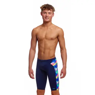 Streaky Strokes Badebukse jr 140 cm Funky Trunks | Training Jammer