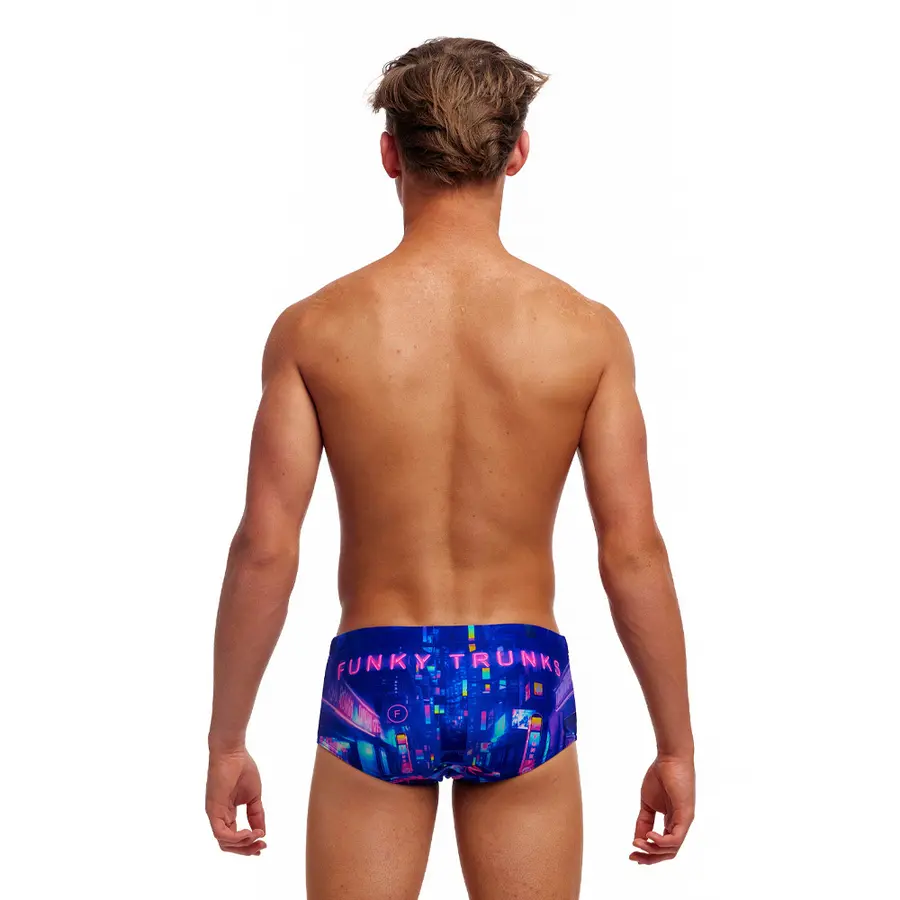 Cyber City Badebukse jr 140 cm Funky Trunks | Sidewinder Trunks 