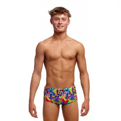 Funky Trunks Jr | Colour Funk Uimahousut Sidewinder Trunks | Moniv&#228;rinen | 140 cm