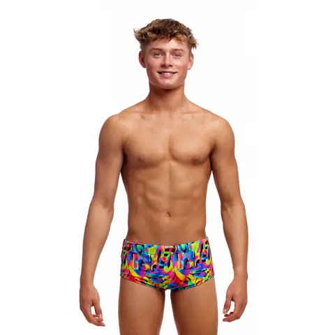 Funky Trunks Jr | Colour Funk Uimahousut Sidewinder Trunks | Moniv&#228;rinen