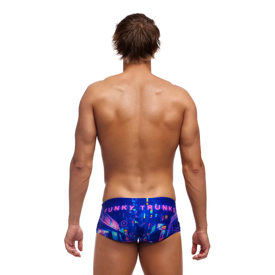 Funky Trunks | Cyber City Uimahousut Sidewinder Trunks | Sininen | Koko 34 