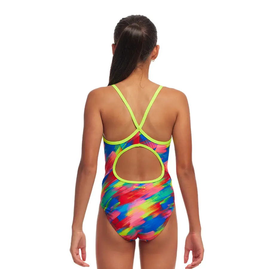 Funkita | Stroked Uimapuku Diamond back | Monivärinen | 140 cm 