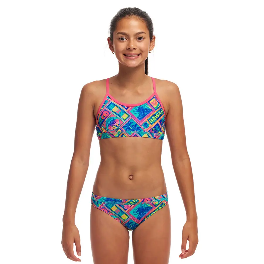 Coco Canel Bikini jr 140cm Funkita | Racerback Two Piece 