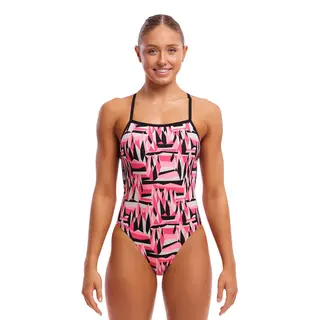 Funkita | Sugar Hits Uimapuku Single strenght | Pinkki | EU36