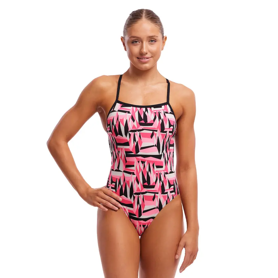 Funkita | Sugar Hits Uimapuku Single strenght | Pinkki | EU36 