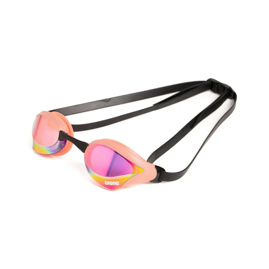 Cobra Core Swipe Mirror Svømmebrille Arena | Speillinse/rosa | Racing brille 