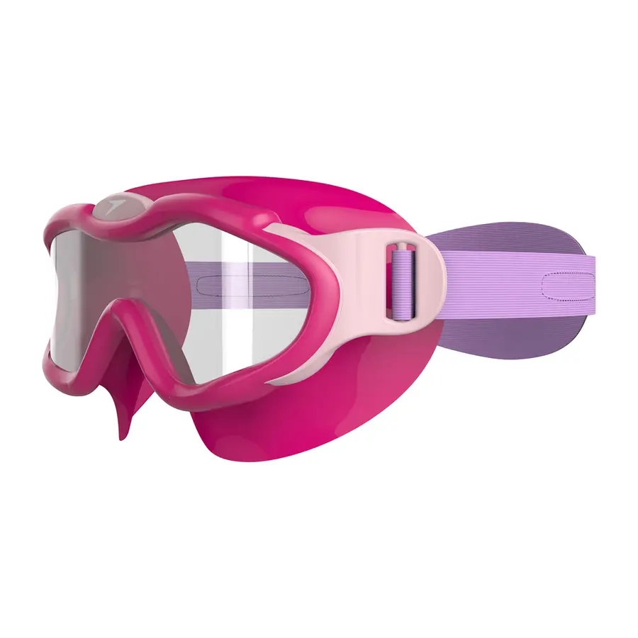 Speedo | Biofuse Mask Uimalasit Pinkki kehys | Kirkas linssi 