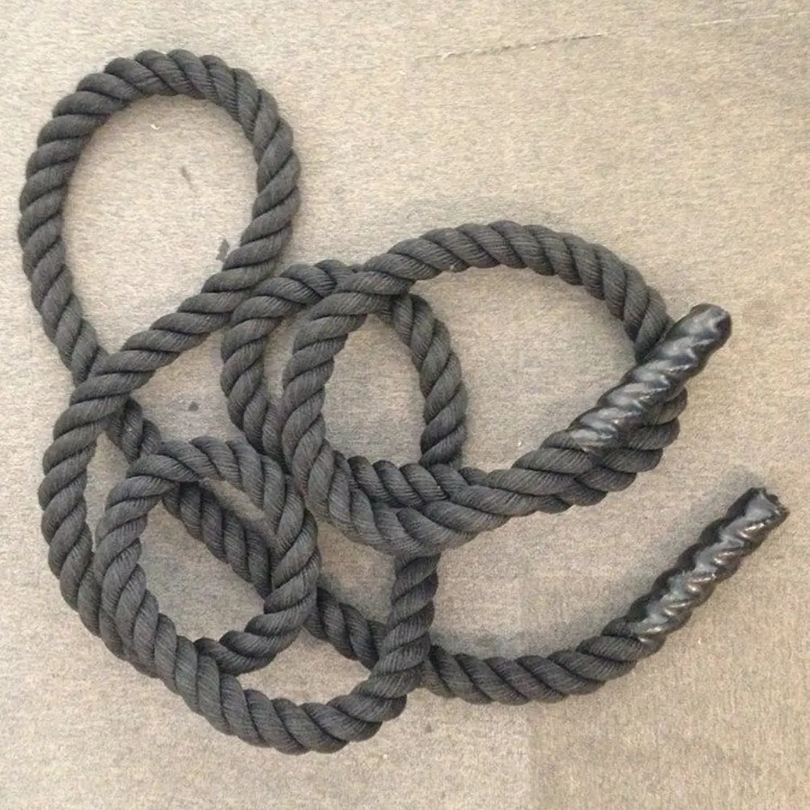 Battle Rope Svart 12m langt - 38mm 