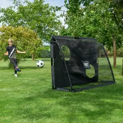 EXIT Maestro Soccer Goal 12ft Black