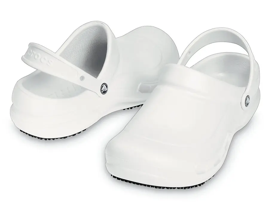 Crocs Bistro Hvite 44 Originale Crocs fra USA 