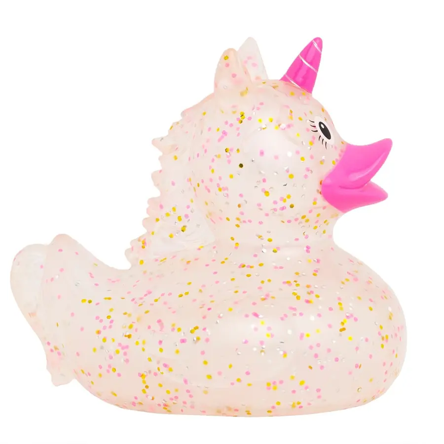 GLITTER UNICORN DUCK 