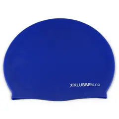 SILICONE STANDARD CAP ADULT Royal Blue KLUBBEN LOGO