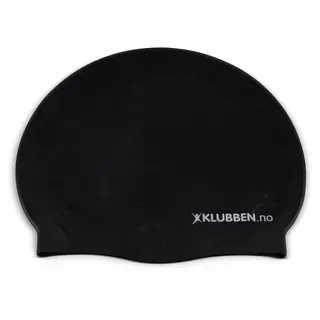 SILICONE STANDARD CAP ADULT Black KLUBBEN LOGO