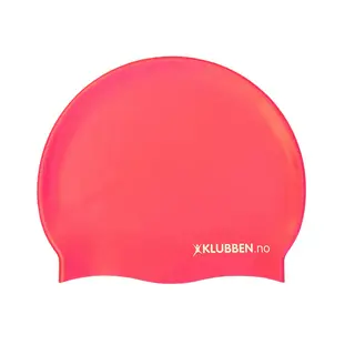 SILICONE STANDARD CAP JR Pink KLUBBEN LOGO