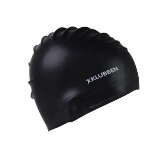 Swim Cap Klubben Latex Black KLUBBEN LOGO